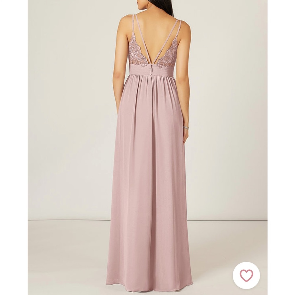 NWT AZAZIE Blake Dusty Rose bridesmaid dress